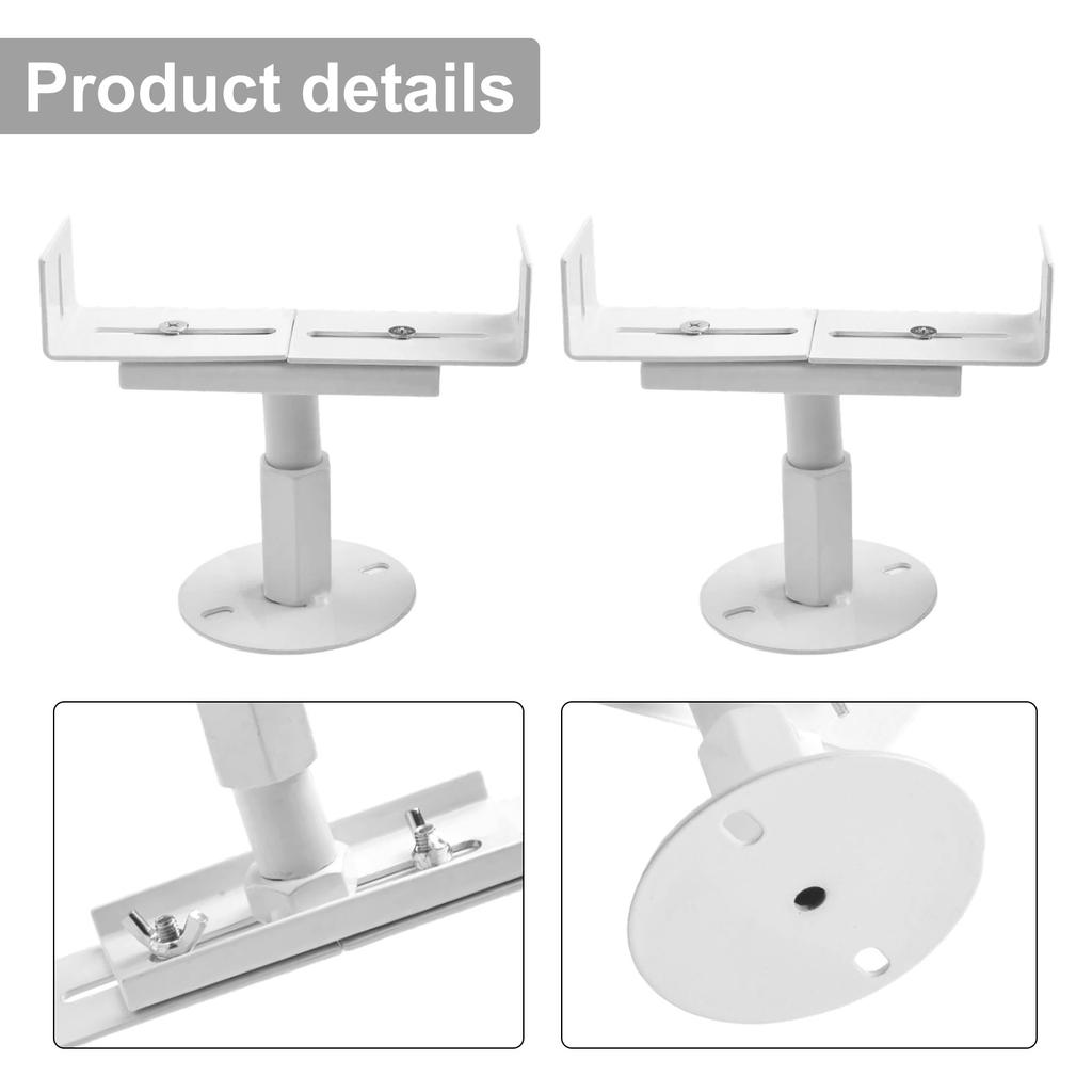 2PC Radiator Bracket Steel Aluminum Floor Bracket Adjustable Bracket 8-13cm High Aluminium Radiator Floor Brackets