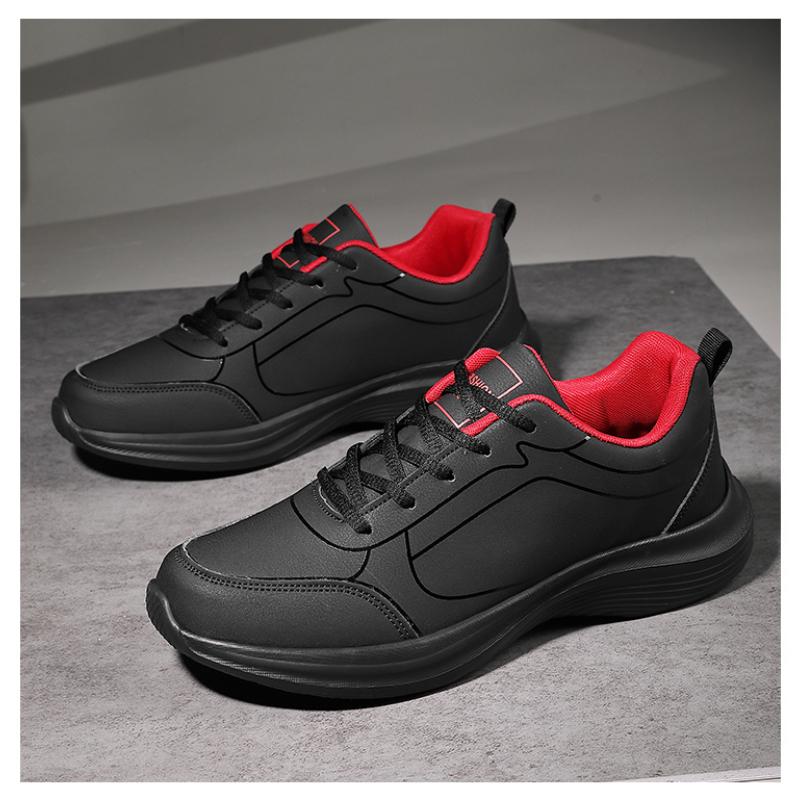 Fashion Men's Sneakers Social Men's Safety Shoes Leather Casual Shoes Black Shoes Casual Shoes Casual Running Shoes Hot Selling Men
