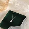 Ожерелье с подвеской в виде алфавита из серебра Banyan Tree S925 — стильная и модная цепочка на ключицу для женщин