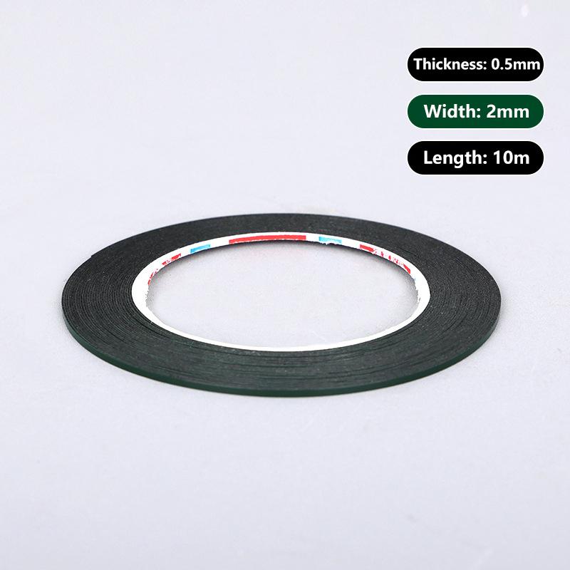 2 шт. 2/3/4 мм 10 метров Двусторонняя липкая пенополиуретановая лента Клей для ЖК-экрана Безрамочный Для ТВ Безрамочный Изогнутый Дисплей Уплотнение Фиксация