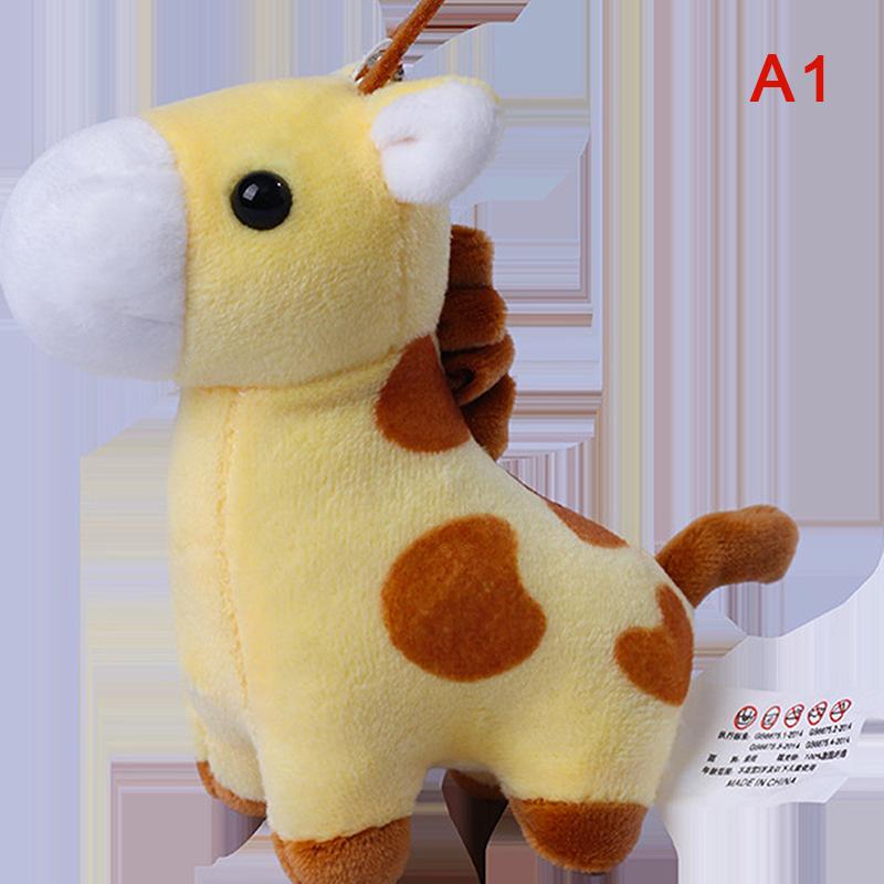 1шт мультфильм животных коричневая лошадь Альпака осел жираф Зебра мягкая мягкая кукла