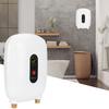 Mini Hot Water Heater Electric Fixed Frequency Water Heating Appliance for Bathroom Shower(Prise