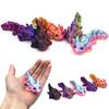 Шарнирная игрушка-аксолотль - 3D-печатная улыбающаяся модель