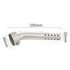 Universal 48mm Motorcycle Exhaust Muffler Insert Baffle End Pressure Purpose Dual Regulator Core Escape Pipe DB Killer