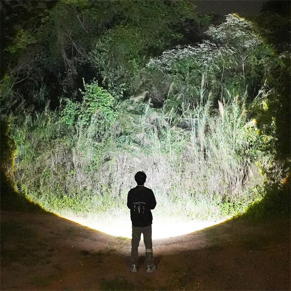 Уличный ручной фонарик, большой COB-свет, высокая яркость, большой радиус действия, регулируемый прицельный свет, блокировка конструкции