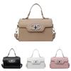 Fashion Pu Small Square Shoulder Bag With Magnetic Flap For Daily Use