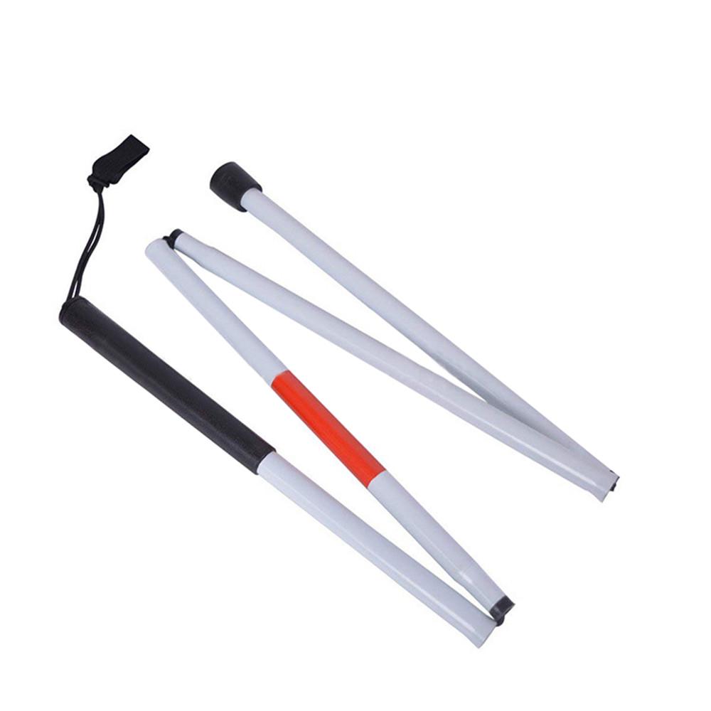 Трость Sagit для слабовидящих слепых, 4 секции, складная алюминиевая трость, длина 124 см