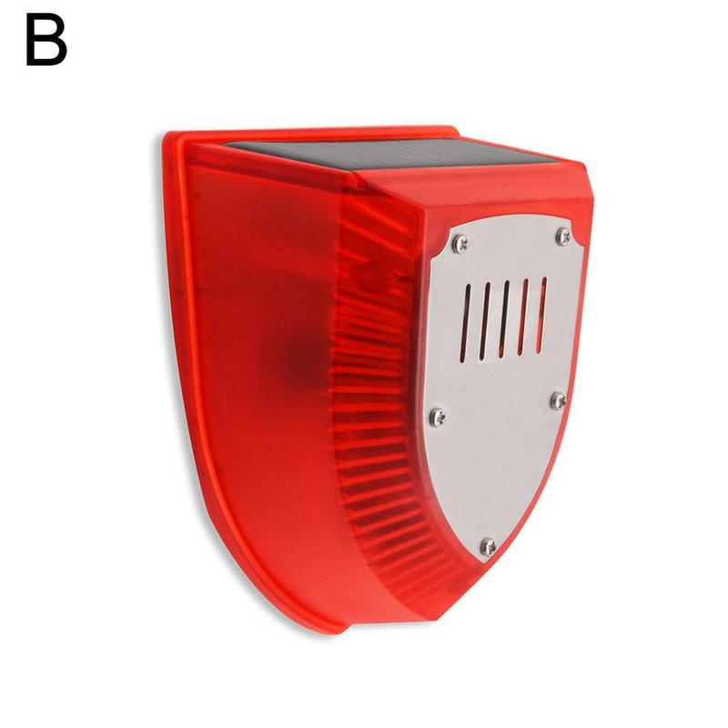 Солнечная сигнальная лампа IP65 водонепроницаемая датчик движения сигнальная лампа для наружного сада лай собак водитель животных охранная лампа для фермерского двора