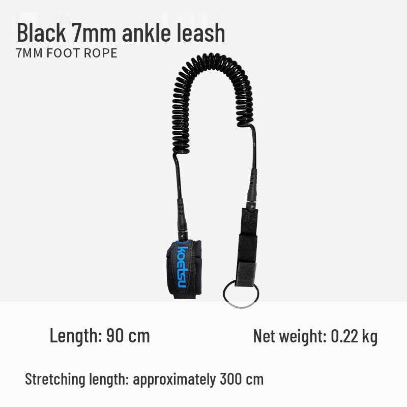 KOETSU Double Color Retractable Paddleboard and Surfboard Safety Leash