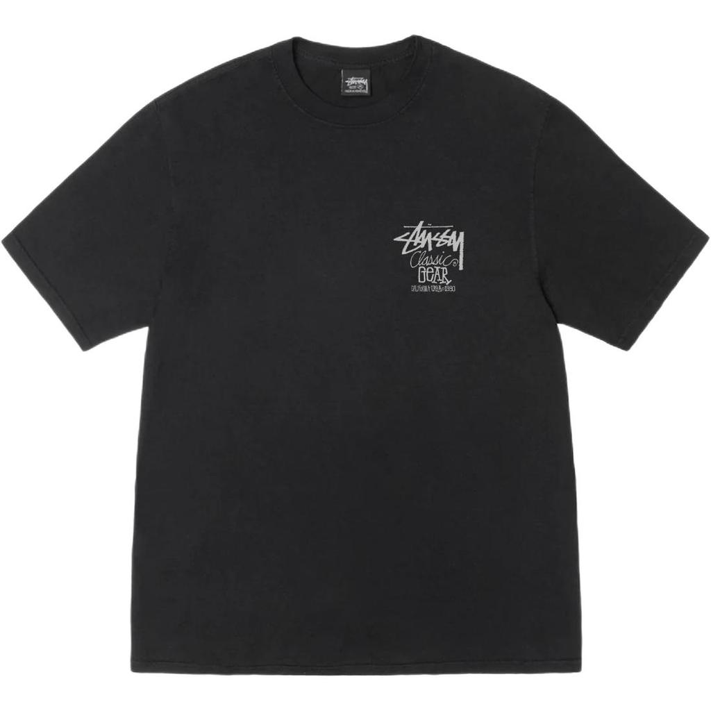 Stussy Классическая футболка с пигментной окраской Classic Gear 1905084