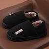 2025 New Non-slip Thick Sole Cotton Slippers for Men & Women - Warm Velvet, Indoor/Outdoor Comfort, Autumn/Winter