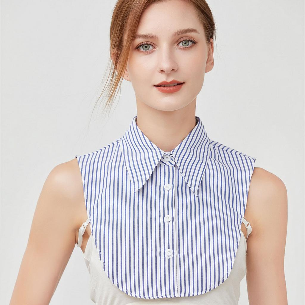Business Fake Collar for Women Shirt Detachable Collars Female Autumn and Winter Men's False Collar Clothing Accessory