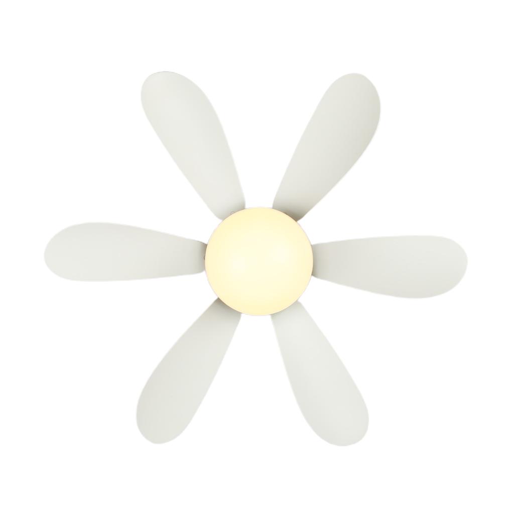 Современный потолочный вентилятор 2 в 1 с подсветкой, 30 Вт, съемная створка вентилятора с дистанционным управлением 3000 К-6500 К, переменный ток 85 В-265 В