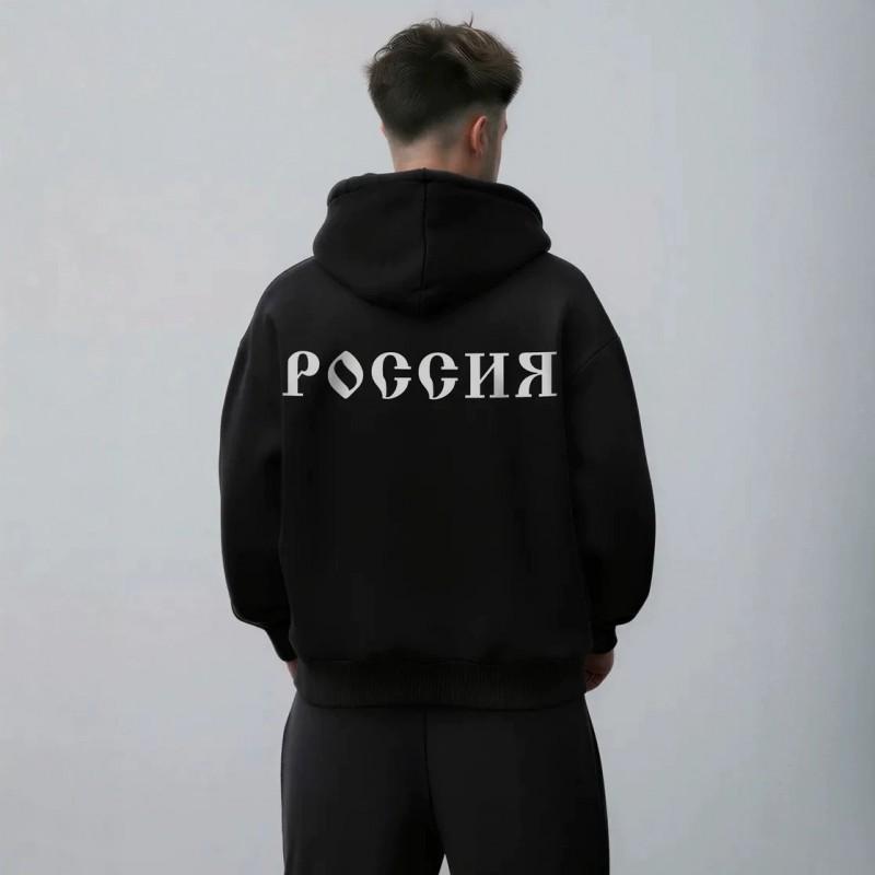 Унисекс Свободная Толстовка С Капюшоном На Молнии С Мультяшным Принтом Хлопок Длинный Рукав Уличный Стиль