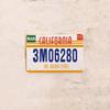 California USA License Plate Souvenir 15x30cm, Vintage Cafe Kitchen Wall Decor Gift