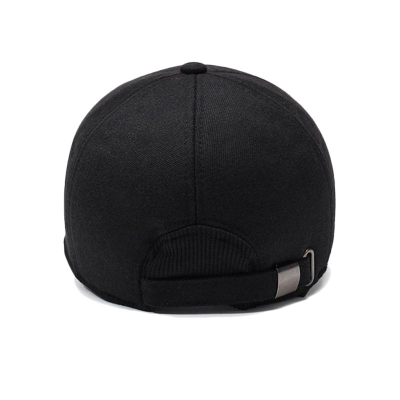 Бархатная толстая защитная кепка для ушей для людей среднего и пожилого возраста, теплая, морозостойкая, бейсболка, осенне-зимняя, мужская, для активного отдыха