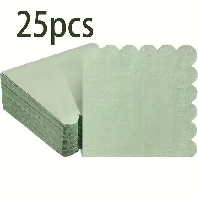 25/50/100 шт. Коктейльные салфетки Одноразовые бумажные салфетки для напитков Коктейльные салфетки для ужина Свадьбы Детского праздника Вечеринки по случаю дня рождения