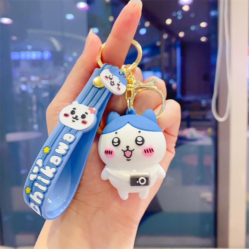 Креативный мультяшный брелок Jiyikawa, милый брелок Usaki, трехмерная ПВХ кукла, аксессуары для сумки для мужчин и женщин