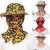 Новая шляпа-ведро от солнца с цветком, быстросохнущая, с широкими полями, панама, балаклава для кемпинга, пеших прогулок
