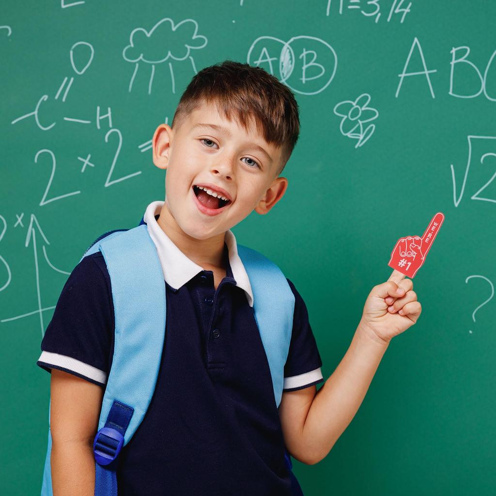 Мини-напальчники из пеноматериала PATIKIL 13 см, 48 шт., напальчники из пеноматериала для болельщиков, спортивных болельщиков, игр, вечеринок, сувениров, красного цвета. Поехали!