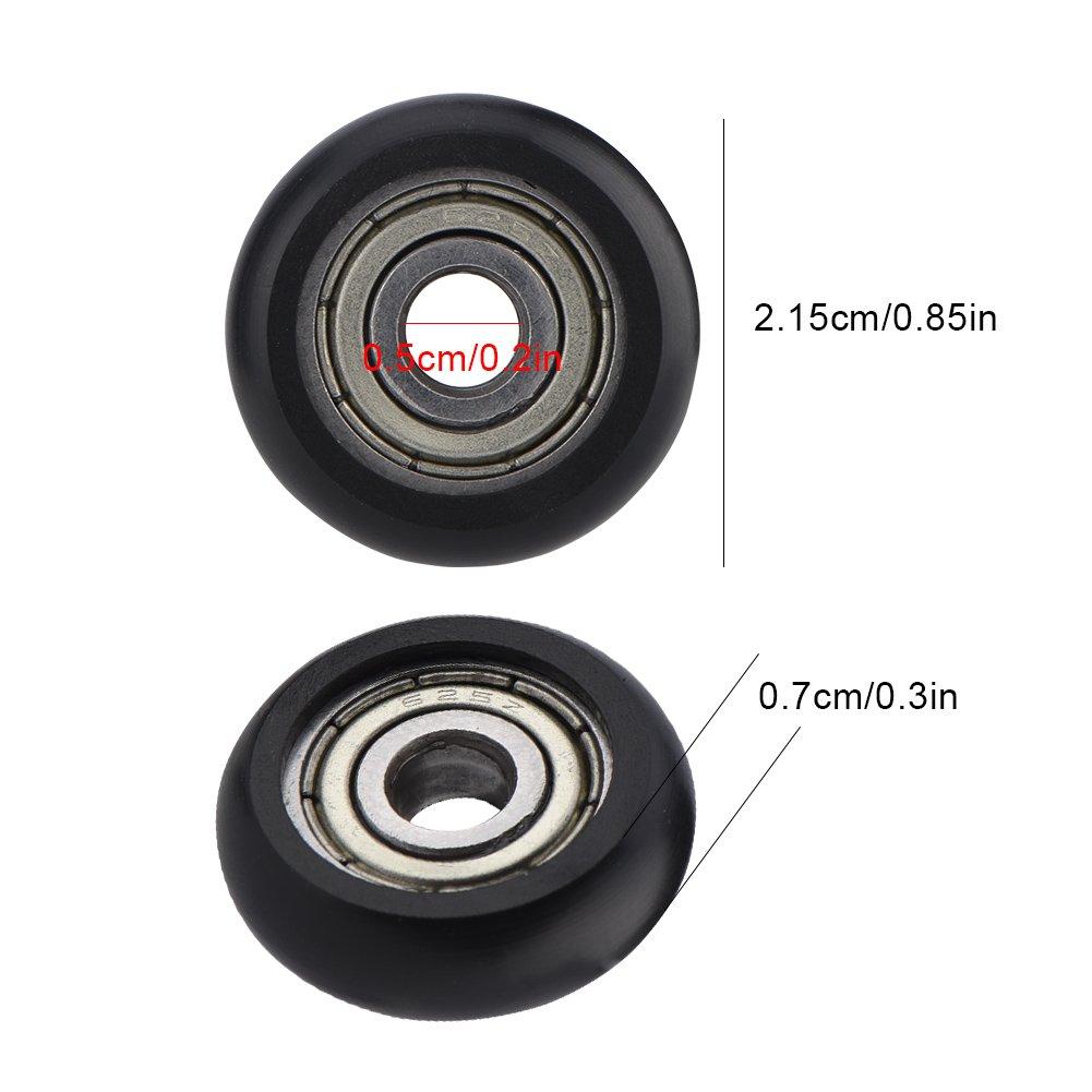 9 шт. Пластиковый шкив для 3D-принтера, Линейный подшипник, Алюминиевые шкивы, Роликовые подшипники, Шкив линейного подшипника для 3D-принтера