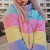 Пуховик толстый теплый утепленный парковый пиджак женский зимний Harajuku Aethetic Girl Outifts Lazy Harajuku Acket Women Winter 2022