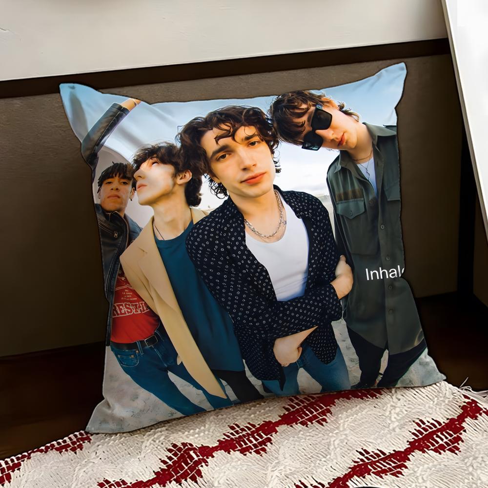 IInhaler Band Cushion Cover Reversible Soft Durable Pillow Cover Home  Car MultiScene Use for Daily Comfort