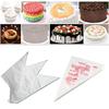 100Pcs Disposable Piping Icing Cream Bag Cake Decorating Tools Fondant Diy Pastry Tip Tool Set