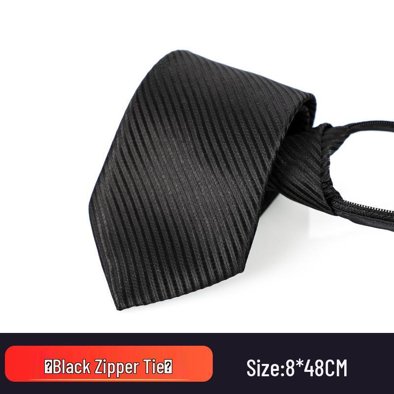 Men's Easy-Wear Zipper Tie for Work and Performance