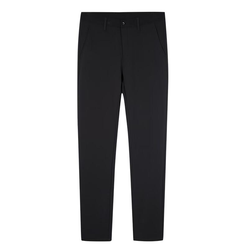 TRIES Men's Fleece-Lined Straight-Leg Casual Pants
