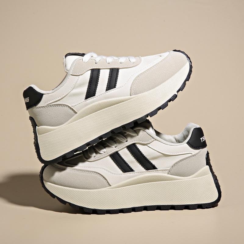 Ins Korean Version of Forrest Gump Women's Shoes, Spring New Internet Celebrity Student Sports Shoes Heightened Street Casual Shoes