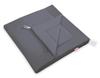 Tipi tent for children + mat + pillows + feather pendants - anthracite