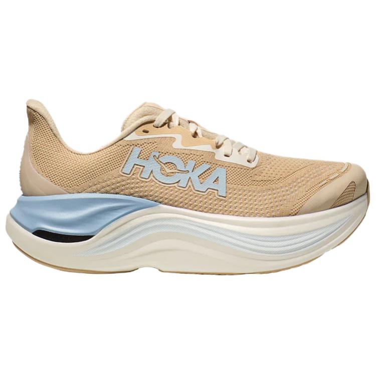 HOKA One One SKYWARD X Нескользящие износостойкие низкие тренировочные беговые кроссовки женские бежевые 1147912-OKLB