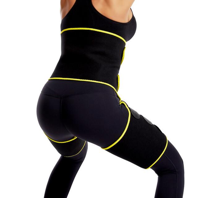 Новинка 2023 года, 3 в 1, регулируемый тренажер для талии, корректирующий фигуру, пояс для сжигания жира, формирователь бедер