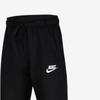 Nike Теплый повседневный спортивный костюм с капюшоном и принтом логотипа для детей, черный CJ4342-010