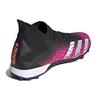Adidas Predator Freak.3 TF Demonscale - шок-розовые мужские кроссовки Core-Black Cloud-White FW7517