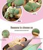 Soft Crocodile & Dinosaur Plush Body Pillow for Girls - Back Cushion & Leg-Clamping Sleeping Doll