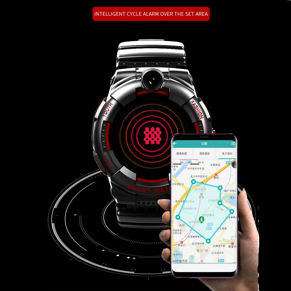 Детские умные часы 4g Lte Hd Po Gps Sos Sim телефон видеозвонок IP67 полный сенсорный экран детские умные часы в подарок для Ios Android