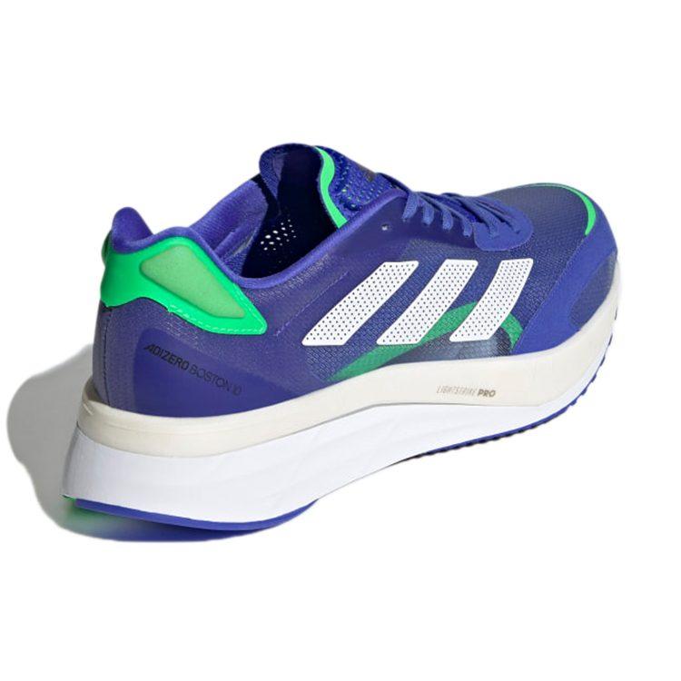 adidas Adizero Boston 10 'Sonic Ink Screaming Green' FZ2498