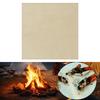 Camping Fire Pit Mat Fireproof Blanket Portable Heat Resistant Rug Grill Floor for Yard Indoor