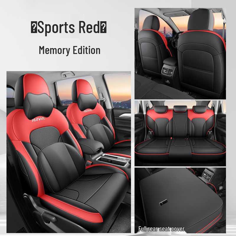 Умные чехлы на сиденья Haval M6 PLUS с полным покрытием: Кожаные подушки для любого сезона
