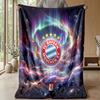 Bayern Munich Theme blanket Soft Flannel Blanket Plush Throw Blanket Cozy Sofa Bed Blanket for Home Decor