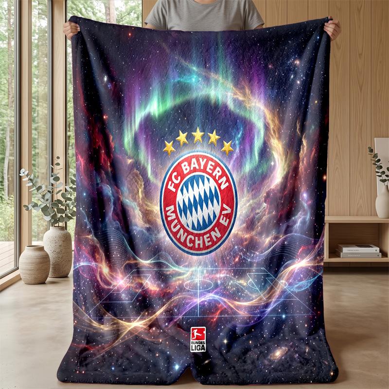 Bayern Munich Theme blanket Soft Flannel Blanket Plush Throw Blanket Cozy Sofa Bed Blanket for Home Decor