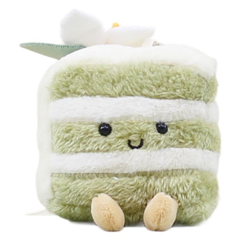 Cake Triangle Plush Keychain Cute Dessert Doll Perfect Birthday Gift Girls For