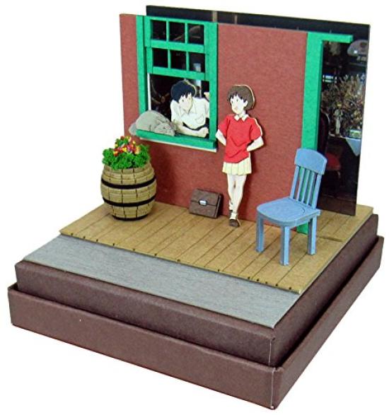 Sankei Studio Ghibli Mini Whisper of the Heart Welcome to Earth Shop Paper Craft Non-Scale MP07-55