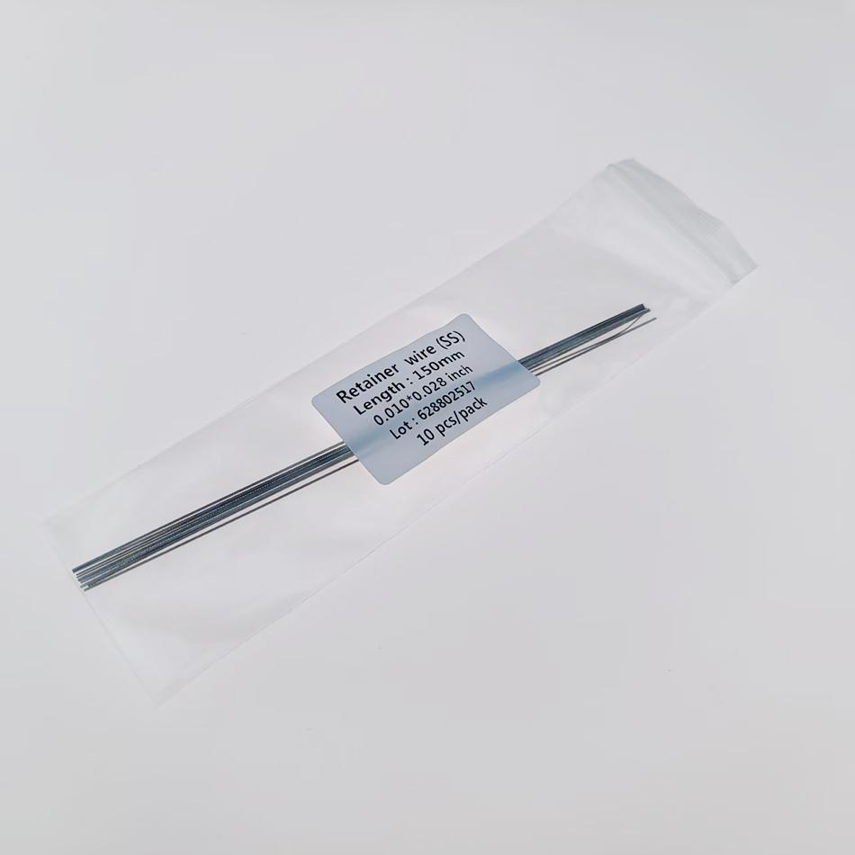 10 шт. ортодонтических лингвальных ретейнерных проволок стоматологические лингвальные проволоки из нержавеющей стали