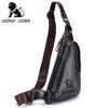Мужские нагрудные сумки из натуральной кожи, сумка через плечо, треугольная сумка через плечо, Blosa, телефон, маленькая Mochila, деловая поездка
