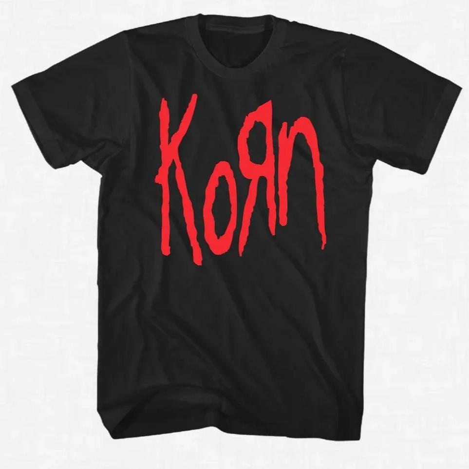Летняя мода 2026 Модная футболка Korn Follow The Leader Футболка группы Хлопковая футболка с принтом Мужская Женская Летняя уличная одежда Топ
