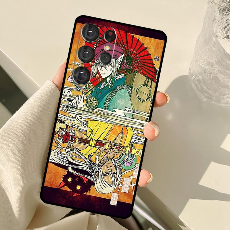 Чехол Ukiyoe mononoke Kusuriuri для Samsung Galaxy S24 Ultra S21 S22 S23 S25 Ultra S9 S10 Plus S20 FE S25 FE Задняя крышка