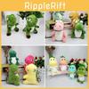 Colorful Plush And Dinosaur Keychain Cute Stuffed Animal Perfect For Birthday Gifts